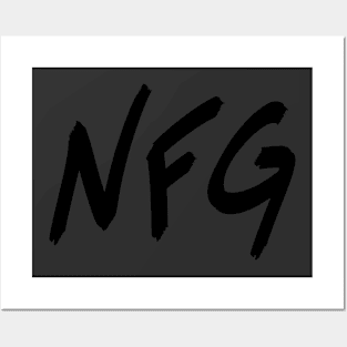 NFG Black A Posters and Art